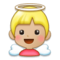 Baby Angel - Medium Light emoji on Samsung